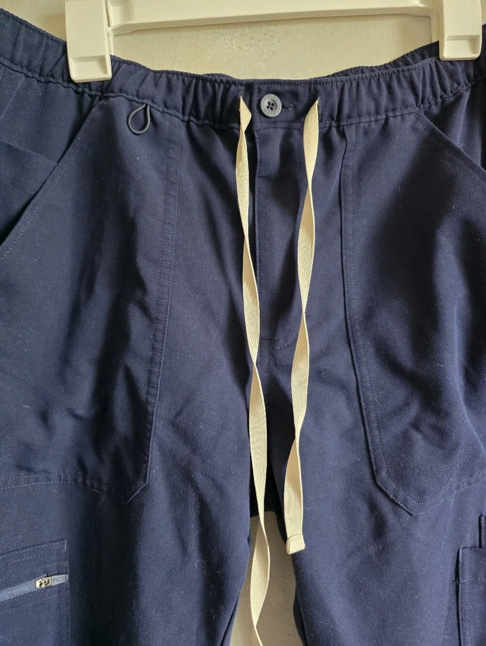 FIGS Technical Collection Stretch Navy Deep Blue Scrub Pants Men M